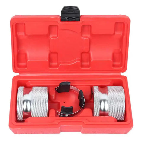 Universal Adjustable Fork Seal Driver Tool For 39mm To 50mm Front Forks Split Design Fork Seal Installer with case in red box