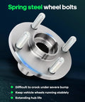 Front Wheel Bearing And Hub Assembly Fits Toyota Corolla 1988 2002 Chevrolet Prizm 1998 2002 Geo Prizm 1993 1997