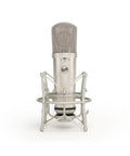87 Style Large Diaphragm Condenser Microphone With Shock Mount Nickel Finish Delivers Dope Studio Grade Sound For Vocals