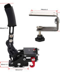 Pro Sim Racing Handbrake For PS4 PS5 USB 3.0 14Bit Precision, Thrustmaster T300RS compatibility, with clamp and steel build