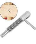 Dang Solid Stainless Steel Indexing Plunger Pin and Spring Loaded Safety Pin, showing an angled view and grip mechanism.