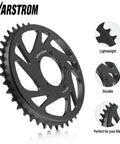 42T Chainring With 16 Point Five Mm Offset For BAFANG Mid Drive Kits BBS02B BBS01B displayed with features