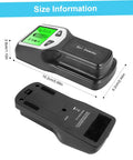 TusaMer Stud Finder Wall Scanner, 5 in 1 Stud Detector with LCD Display, compact size of 2.44x5.98 inches.