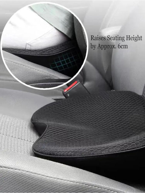 Must Have Car Seat Booster Cushion For Mini John Cooper Works Electric 2025 Non Slip Height Riser with ergonomic design on car seat.