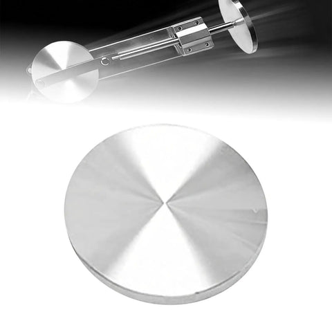Reciprocating Linear Actuator Aluminum Plate End Connector Replacement For DIY Tools, showing precision aluminum disc design.