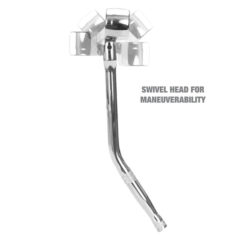 Seven Eighths Inch Oxygen Sensor Wrench For Ford 4.6L And 5.4L Engines Swivel Head Socket Chrome Vanadium Steel Posi Grip