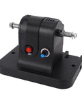 Focket Mini Belt Sander 100W Adjustable Speed Cordless Bench Grinder with power and speed controls on a stable base.