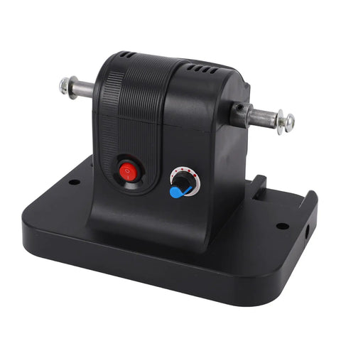 Focket Mini Belt Sander 100W Adjustable Speed Cordless Bench Grinder with power and speed controls on a stable base.