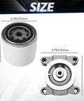 Coolant Filter With Filter Base Replacement For Freightliner M2 112 114SD 106 108SD And Peterbilt Trucks Heavy Duty size specifications