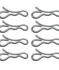 Locking Cotter Pin Set 80 Piece Tie Cotter Pins For Trailers Lawn Mowers Automotive Machinery Garden Tools Outdoor Power Equipment Easy Install
