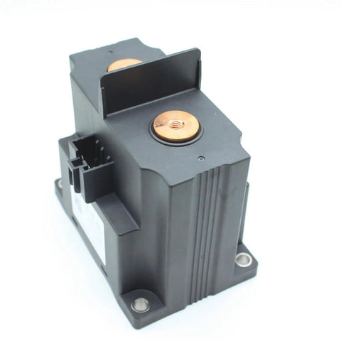 Beefy 1500V High Voltage Dc Contactor Rated At A Smooth 250 Amps With Plug And Play 12V Or 24V Coils For EV Charging Stations.