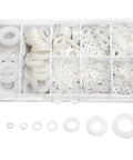 Nylon Flat Washer Set With Eight Sizes M2 M2.5 M3 M4 M5 M6 M8 M10 For Electrical Connections in household portable box view