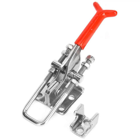 Shop Workhorse Heavy Duty Toggle Clamp 320KG Holding Force Stainless Steel 304 Quick Clamp M6 Adjustable Hand Clamp