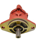 Heavy Duty Hydraulic Fan Motor Pump Y1433-0000 SMSF18 14531612 Replacement for EC460B EC360B Excavator, red housing, front view.