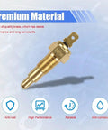 High Grade Radiator Cooling Fan And Temperature Sensor Switch 185 To 175 Degree brass temperature switch for V8 trucks