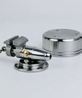 Heavy Duty Mini Bench Vise With Gold Accents For Desk Work And Hand Projects Super Compact 304 Stainless Steel Clamp Tool