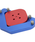 Heavy Duty Aluminum Alloy Router Template With Round Arc Positioning And Angle Guide built tough for accurate radius cuts.