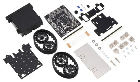 Sick Diy Mini Sumo Robot Platform Kit For Arduino Builders featuring chassis, sensors, and wheels for competitive robot battles.
