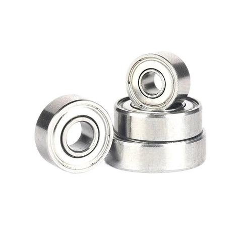 High Speed Ball Bearing Kit Set For Upower UP200 UG12 SUG12 Replacement With Silent Operation No Heat And Heavy Duty Bearings For Smooth Spins And Longer Life, silver steel bearings