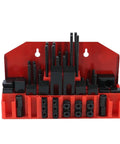 Beefy 58 Piece M10 T Slot Clamp Kit With Multi Function Press Plate And Hardened Iron Pad For CNC Milling Machine
