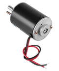High Torque DC Gear Motor 12V 24V 3500-7000 RPM 30W Reversing Wiring Worm Drive Adjustable Speed Micro Turbine Gearbox