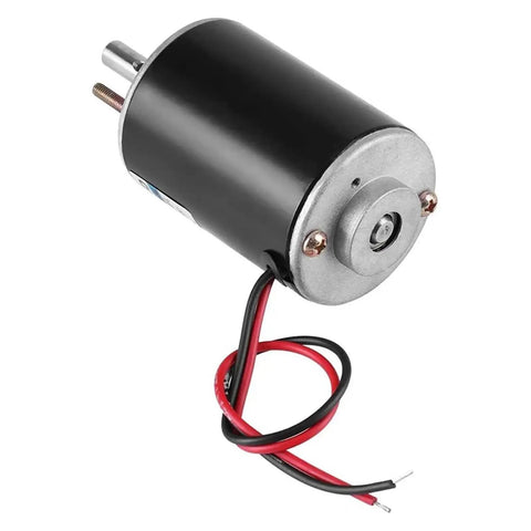 High Torque DC Gear Motor 12V 24V 3500-7000 RPM 30W Reversing Wiring Worm Drive Adjustable Speed Micro Turbine Gearbox