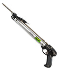 Mini Speargun For Spearfishing And Freediving With Aluminum Barrel Stainless Steel Shaft And Easy Stretch Bands Ready To Roll Out Of The Box
