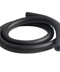 Solid As A Rock Foam Pipe Insulation Tubing With A Sweet Snug Fit Quarter Inch Inner And Five Eighths Outer Diameter Three Point Three Feet Long durable black foam tubing coiled for insulation use.