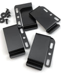 Rugged Metal Knife Sheath Belt Clip Universal Mounting Clip for Kydex Holsters with hardware set, stainless steel