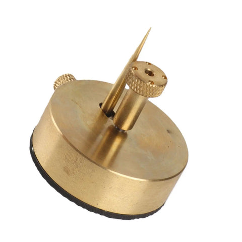 DIY Friendly Hairspring Support Stand For Watches Pro Grade Alloy Watch Repair Tool for Mechanical Movements, brass finish