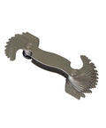Made In USA Screw Pitch Gauge With 28 Blades For 4 To 80 TPI English Thread Gage Tool Precision Steel