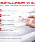 Hand holding silicone treadmill lubricant for belt, easy apply formula, keeps ICON treadmills running smooth and quiet, 0.5 oz pack