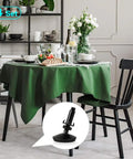 Dining table setup with Set Of 4 M10 Screw In Adjustable Leveling Feet For Furniture Heavy Duty Self Levelers inset image