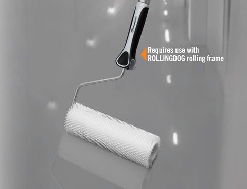 9 Inch Spike Roller For Epoxy Self Leveling Concrete Air Bubble Removal Spiked Roller Cover For Cement Floor Paint
