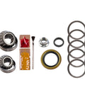 R35JRPK Front Or Rear Pinion Kit For Dana 35 Standard Differential With Koyo Tapered Bearings Races And All Small Parts Displayed
