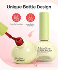 Six Macaron Color Gel Nail Polishes Set With 0.56 Fl Oz Tilt Stand Bottles showing unique design and easy gel loading