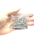 Hand holding 34 Piece 5/16-24 Stainless Steel Hex Socket Set Screws With Allen Wrench, 304 Grade Grub Screws With Hex Head