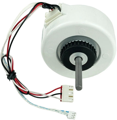 Plug And Play Indoor Air Conditioning Fan Motor For Midea Units, Brushless DC, 208-230V 60Hz 20W 0.218A, white casing