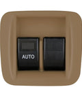 Center Console Auto Power Window Switch Tan Ride-Ready For Mazda Miata MX-5 1998 1999 2000 Up Down Function Direct Fit Replacement