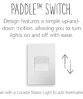 Upgrade Your Home Lighting With A 15 Amp 1 Or 3 Way Paddle Switch And Matching White Wall Plate 4 Pack For Easy On Off Control