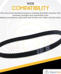 162XL Timing Belt With 81 Teeth, 0.37 Inch Width And 0.20 Inch Pitch