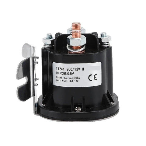 Heavy Duty 12V 24V 48V 200A Electric Stacker Forklift Tail Plate Switch For High Voltage Motor Control With Overload And Phase Loss Protection Gear, DC contactor