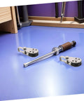 Four Pack Stainless Steel Marine Pulley Block Set With Swivel Bearing Tough As Nails Heavy Duty Rope Pulleys displayed on a table