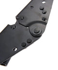 Adjustable Three-Position Sofa Bed Angle Mechanism Hinges For Backrest And Seat in heavy duty black hardware for easy install.
