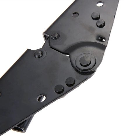 Adjustable Three-Position Sofa Bed Angle Mechanism Hinges For Backrest And Seat in heavy duty black hardware for easy install.