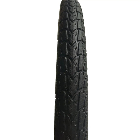 Solid Airless Bike Tire 20x1.75 No Pump Needed Inflation Free Puncture Proof Anti Slip For Road BMX Kids Bikes, front view