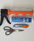 Tools for installing Retro Copper Faux Tin Ceiling Tiles Pack Of 10 For DIY Drop In Or Glue Up Install, 2x2 Grid Fit, PVC Panels.