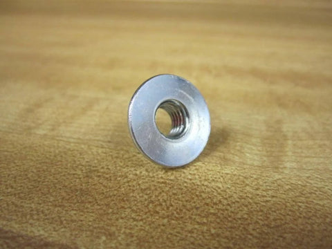 Hex Nut Fastener 5/16-18 Coarse Thread Pack of 6, PN 3842523561, shown in close-up on wooden surface
