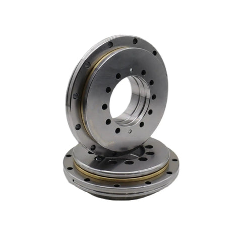 Top Shelf Yrt Rotary Table Bearing P2 P4 Precision Class for CNC indexing, showing metal rings with holes for mounting.