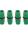 Expandable Garden Hose Repair Kit With No Hassle Multi Function Fittings For 25 50 75 100 Ft Hoses Five Eighths Inch Or Three Quarters Inch Quick Fix Accessories Green Plastic Leak Proof Solution Two Pack.